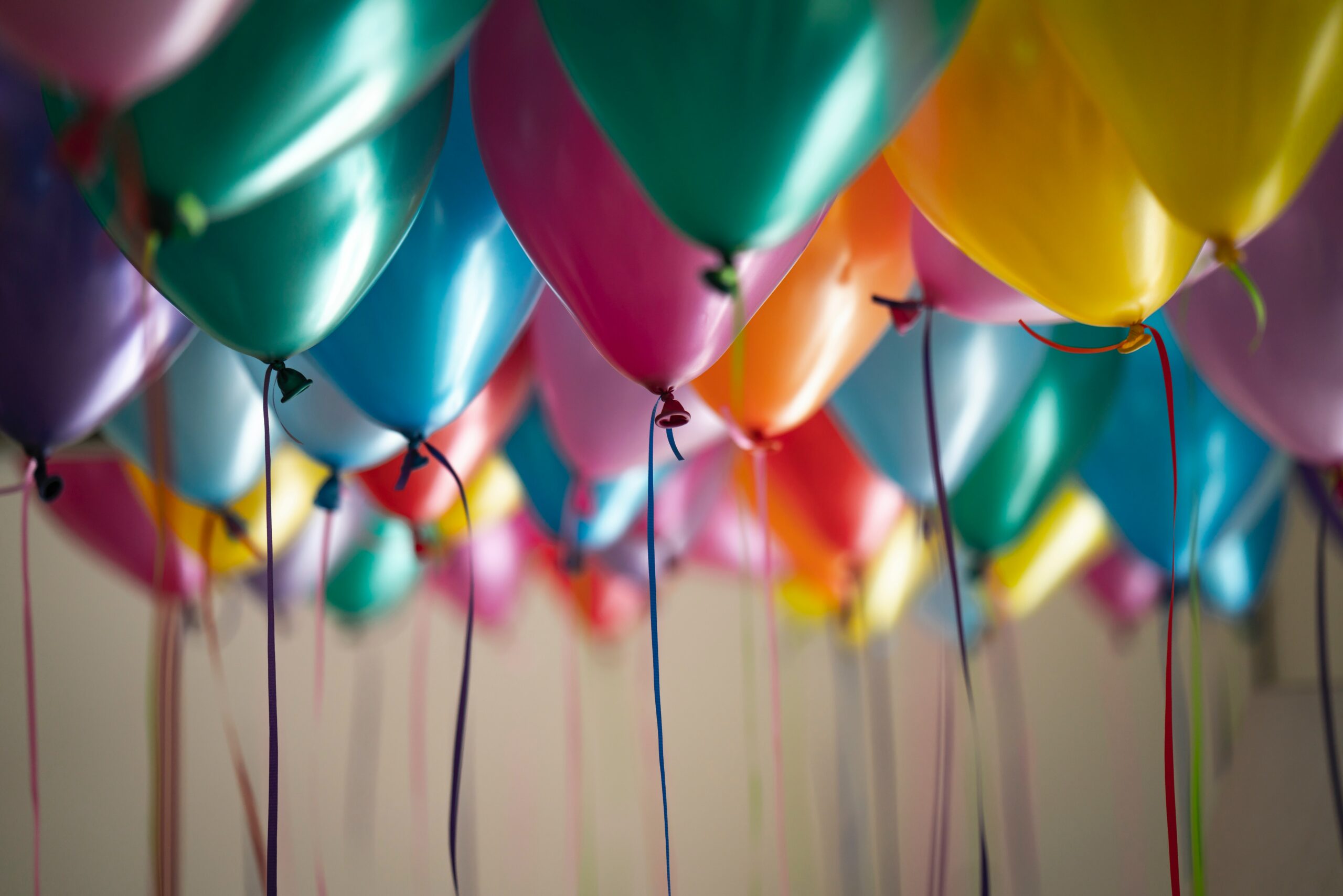 Helium Multicoloured Balloons